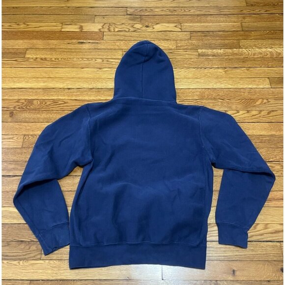 Pro Weave Block Island Hoodie Sweatshirt Unisex Size Small Navy Blue - Picture 4 of 4